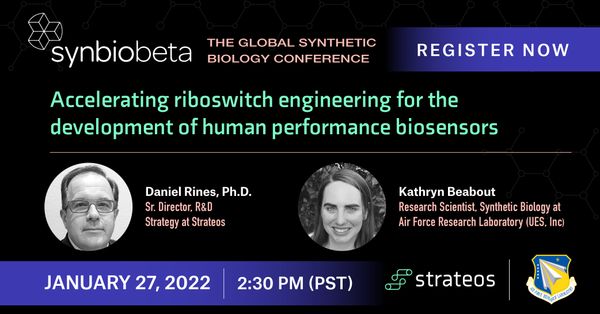 Accelerating Riboswitch Engineering for the Development of Human Performance Biosensors - A Preview of Strateos’ Presentation at SynBioBeta 2021