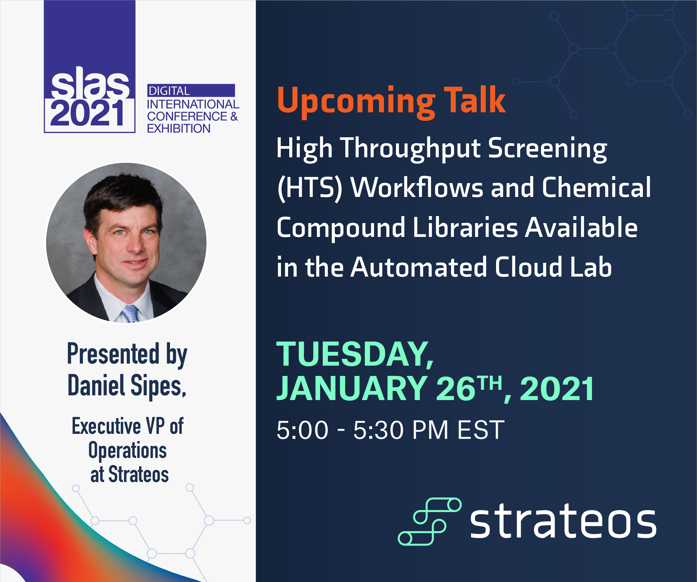 Announcing New High-Throughput Screening (HTS) Products and Services- A Preview of Our SLAS 2021 Talk